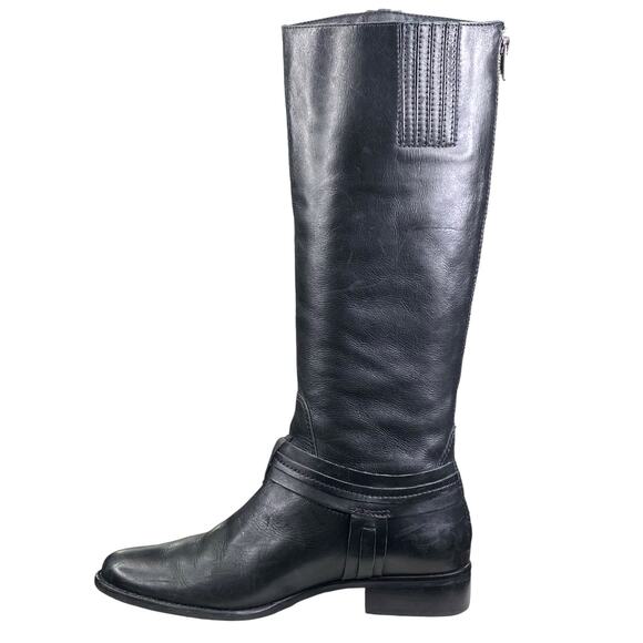 Matisse Women’s Flashback Black Leather Riding Boot Size US 7.5 - Picture 2 of 14